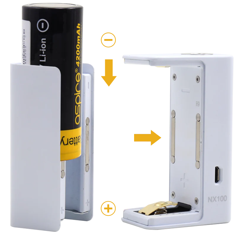 Aspire NX100 Box Mod Akkuträger 3 Farben - Image 6