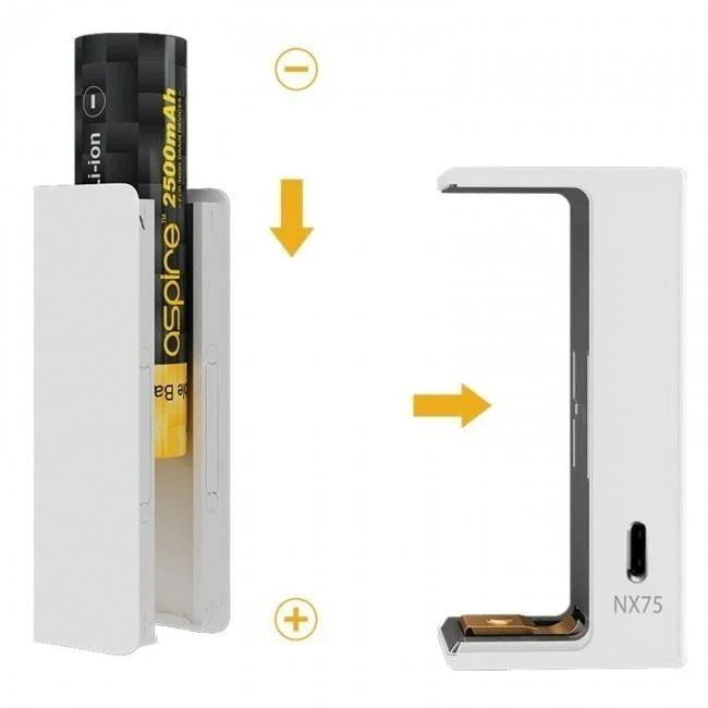 Aspire NX75-S Akku Mod Akkuträger - Image 3