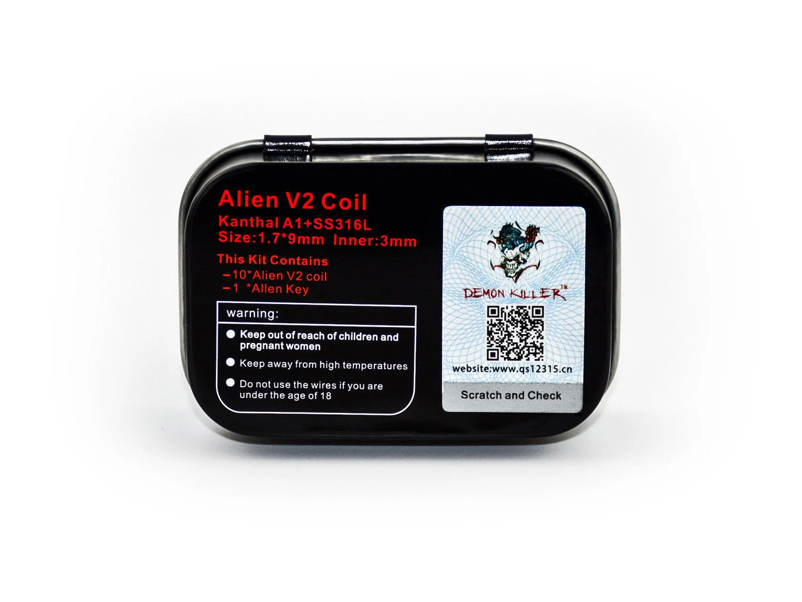 Demon Killer Alien V2 Fertigwicklung Coil Fertigcoil 0,25 Ohm - 10 Stück / Packung - Image 3