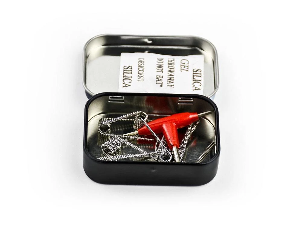 Demon Killer Tri-Twisted Clapton Fertigwicklung Coil Fertigcoil 0,35 Ohm - 10 Stück / Packung - Image 3