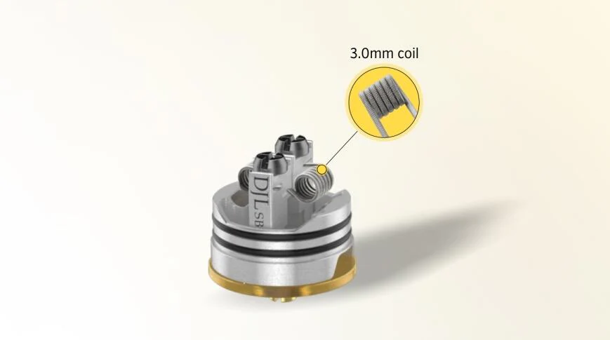 Digiflavor Aura BF RDA Tank Atomizer Verdampfer By DJLsb Vapes - 1,5ml - Image 3