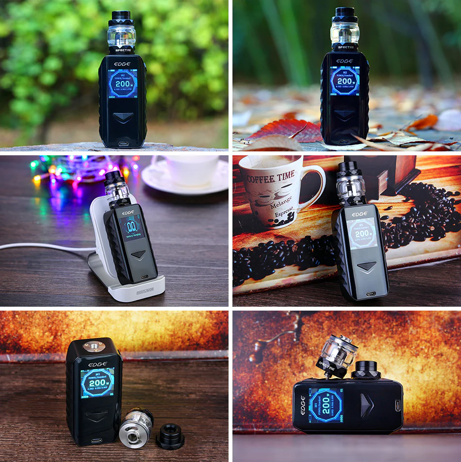 Digiflavor Edge 200W Kit mit Spectre Sub Ohm Verdampfer - Image 12