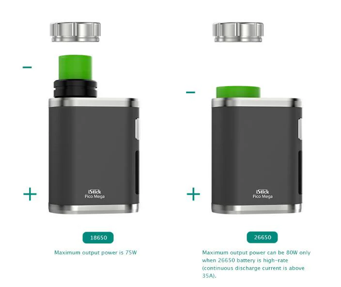 Eleaf iStick Pico Mega 80W Starterkit Starterset mit Melo 3 - 4,0 ml - Image 8