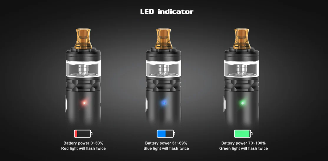 GeekVape Flint AIO Portable MTL Kit 950mAh mit Flint Verdampfer - Image 12