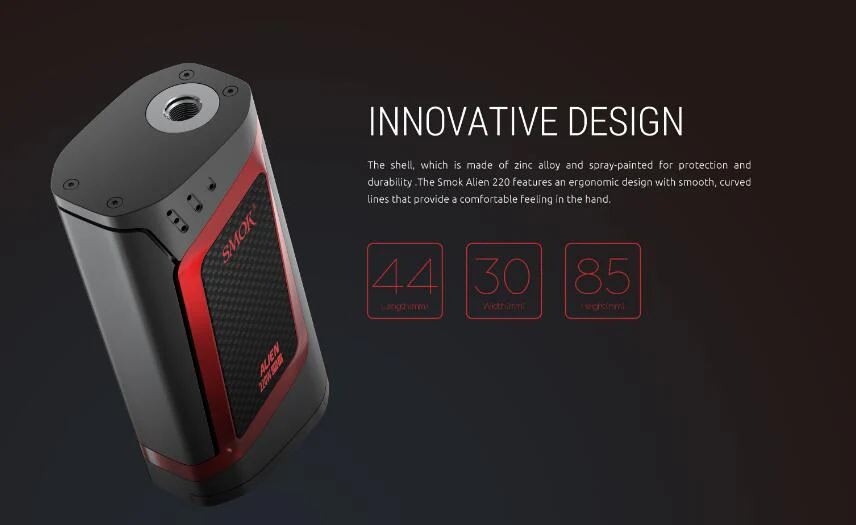 SMOK Alien 220W Akku Mod Akkuträger - Image 3