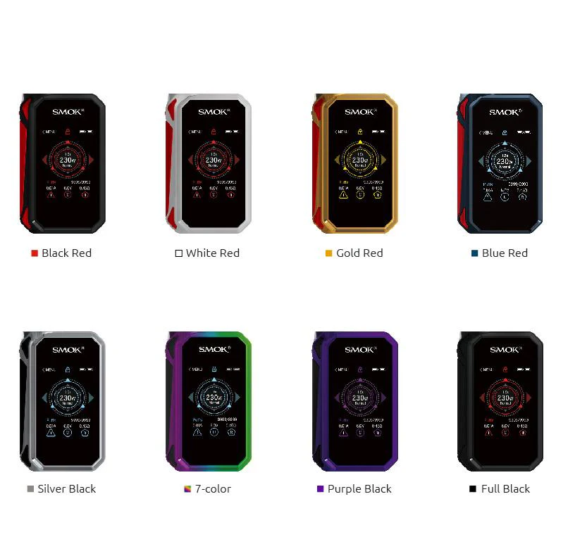 SMOK G - PRIV 2 230W Touch Screen TC Box Mod Akkuträger - Image 16