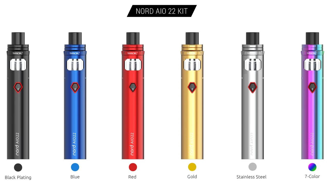 SMOK Nord AIO 22 Starterset - 2000mAh & 3,5ml - Image 9