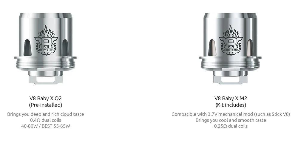 SMOK TFV8 X-Baby Sub Ohm Verdampfer - 4ml - Image 12