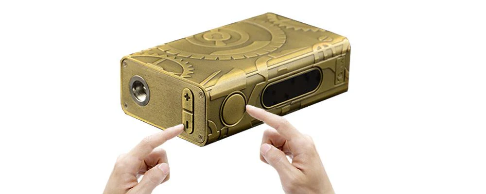 Teslacigs Nano 100W TC Steampunk Akku Mod Akkuträger - 4500mAh - Image 5